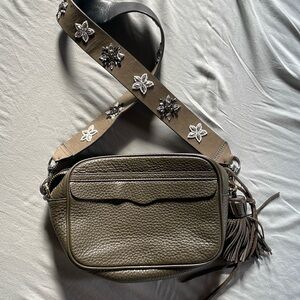 Rebecca minkoff cross body bag, green